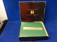 1993 Grand Slam Ventures “The Masters Collection” Golf- 1 Partial 1993 Set of 44/58 Cards in Individual Pages and Binder in Original Box