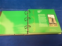 1993 Grand Slam Ventures “The Masters Collection” Golf- 1 Partial 1993 Set of 44/58 Cards in Individual Pages and Binder in Original Box