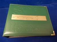 1993 Grand Slam Ventures “The Masters Collection” Golf- 1 Binder with 3 Cards in Pages- 