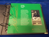 1993 Grand Slam Ventures “The Masters Collection” Golf- 1 Binder with 3 Cards in Pages- 