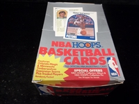 1989-90 Hoops Basketball- High Series- One Unopened Wax Box