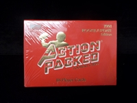 1991 Action Packed Rookie Update Football Factory Sealed Set of 84
