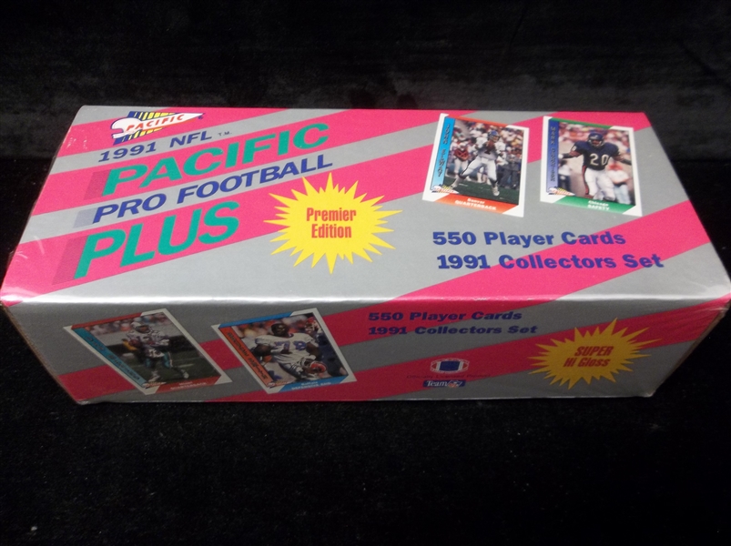 1991 Pacific Football Factory Sealed Set of 550