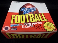 1990 Fleer Football- One Unopened Jumbo Pack Box