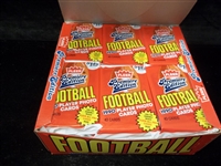1990 Fleer Football- One Unopened Jumbo Pack Box