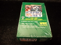 1990 Pro Set Football- Series #1- One Unopened Wax Box