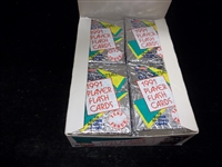1991 Pacific Flash Card Football- One Unopened “Test Issue” Wax Box