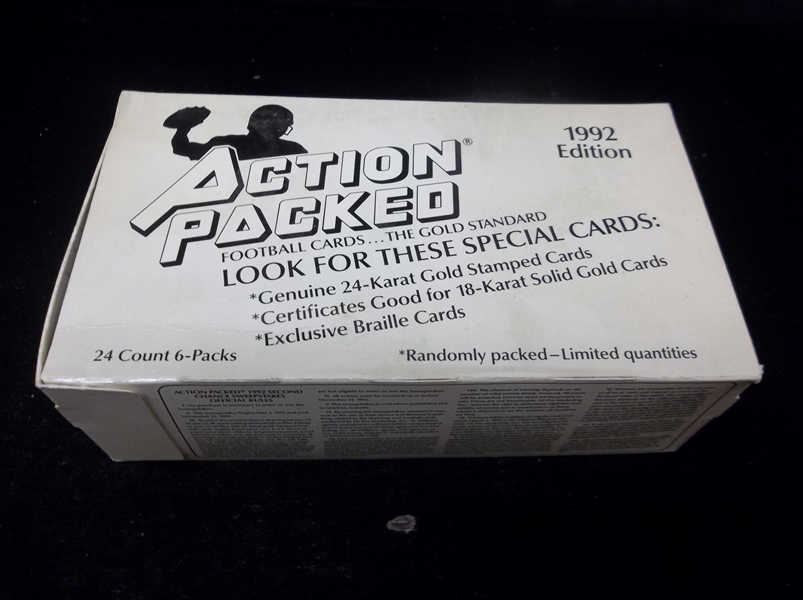 1992 Action Packed Football- 23 Unopened Packs