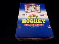 1990-91 Score Hockey- One Unopened Wax Box