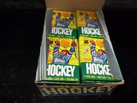 1990-91 Topps Hockey- One Unopened Wax Box