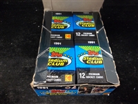 1991-92 Stadium Club Hockey- One Unopened Wax Box