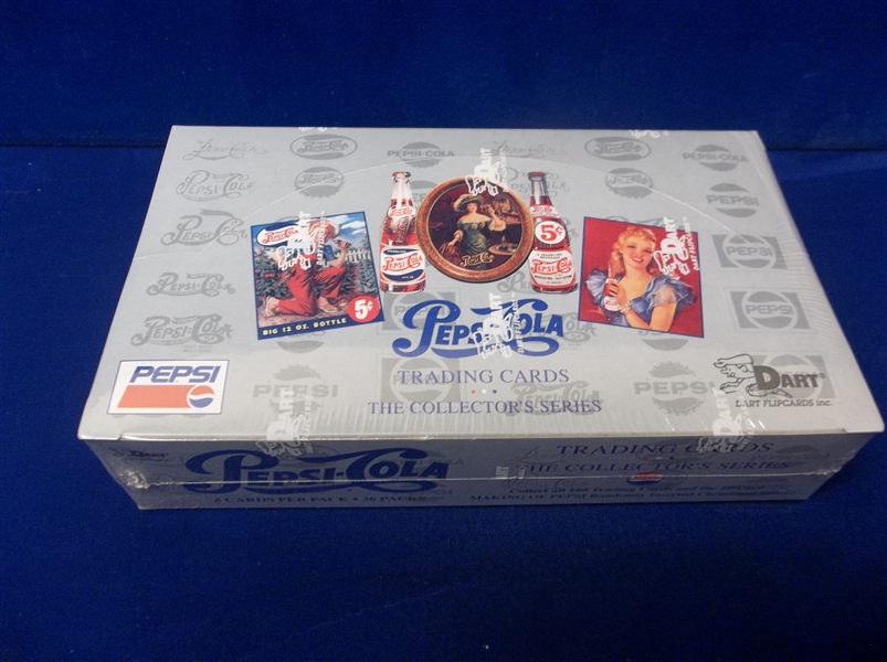 1994 Dart “Pepsi-Cola”- One Unopened Wax Box