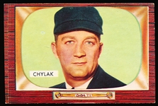 1955 Bowman Bb- #283 Nestor Chylak RC, Umpire