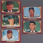 1955 Bowman Bb- 5 Diff Hi#’s