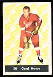 1961-62 Parkhurst Hockey- #20 “Gord” Howe, Red Wings