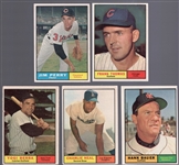 1961 Topps Baseball-5 Diff