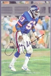 Autographed 2006 Goal Line Art Pro FB HOF Cards #231 Harry Carson, Giants- Enshrinee Proof #15/50!