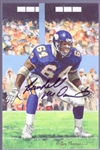 Autographed 2009 Goal Line Art Pro FB HOF Cards #249 Randall McDaniel, Vikings- Pro FB HOF Gold Set #62/100!