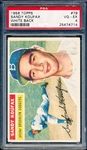 1956 Topps Baseball- #79 Sandy Koufax, Dodgers- PSA Vg-Ex 4