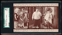 1929 Exhibits “Our Gang”- “Crazy House”- SGC Graded Very Good to Excellent 4