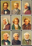 1938 Gutermann “Famous Men”- 9 Diff.