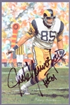 Autographed 2001 Goal Line Art Pro FB HOF Cards #207 Jack Youngblood, Rams