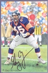 Autographed 2008 Goal Line Art Pro FB HOF Cards #247 Gary Zimmerman- Pro FB HOF Gold Set #69/100!