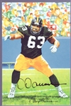 Autographed 2012 Goal Line Art Pro FB HOF Cards #269 Dermontti Dawson, Steelers- Pro FB HOF Gold Set #29/100!