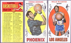 1969/70 Topps Bask- 15 Diff