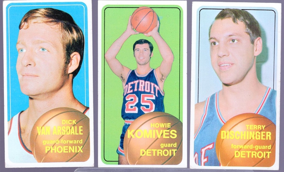 1970-71 Topps Bask- 25 Diff