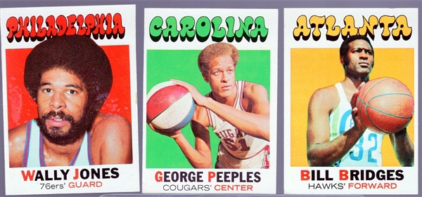 1971-72 Topps Bask- 12 Diff