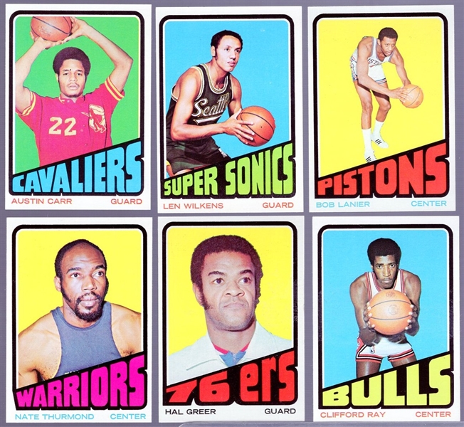 1972-73 Topps Bask- 30 Diff
