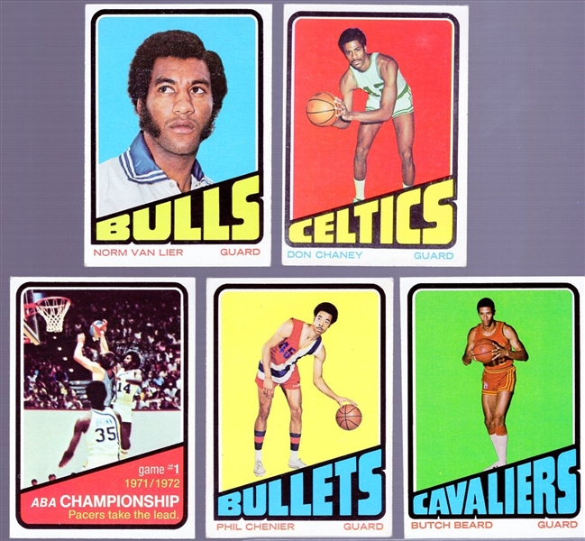 1972-73 Topps Bask- 24 Diff