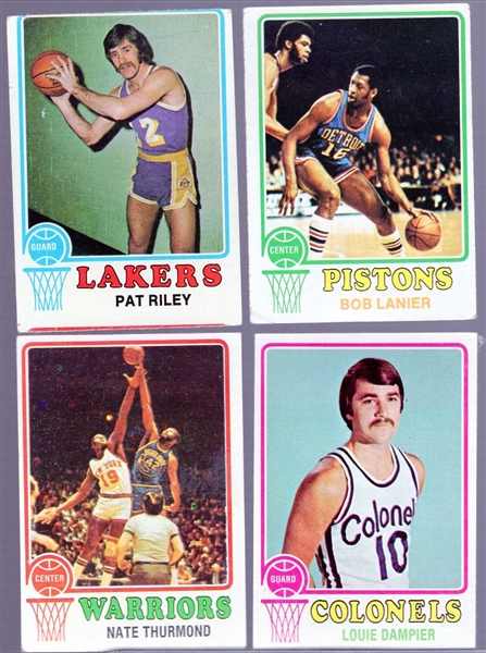 1973-74 Topps Bask- 90 Asst