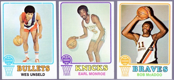 1973 -74 Topps Bask- 7 Diff