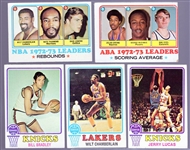 1973-74 Topps Bask- 10 Diff