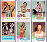 1973-74 Topps Bask- 6 Diff 