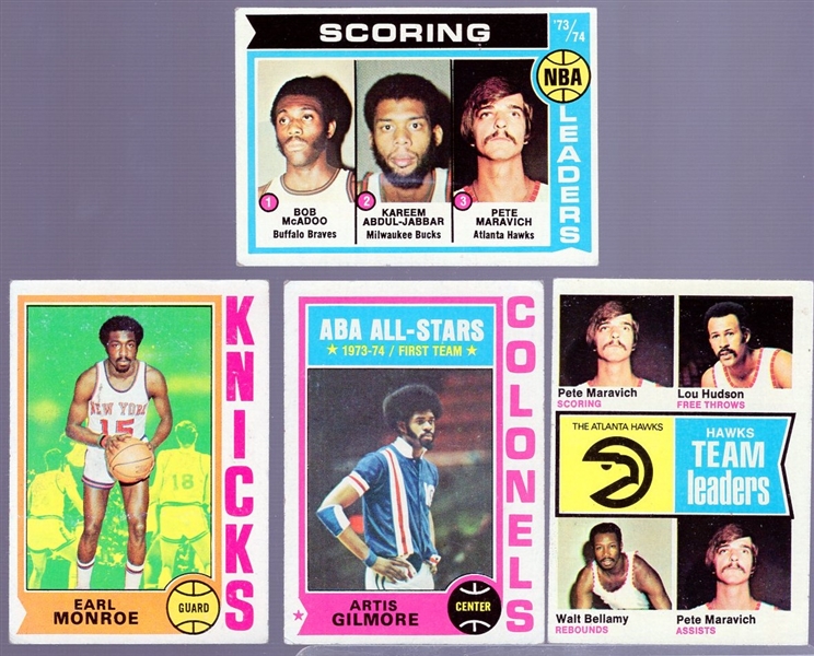1974-75 Topps Bask- 75 Asst