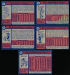 1974-75 Topps Bask- 5 Diff