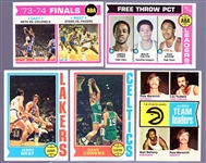 1974-75 Topps Bask- 5 Diff