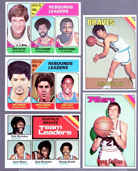 1975-76 Topps Bask- 50 Asst