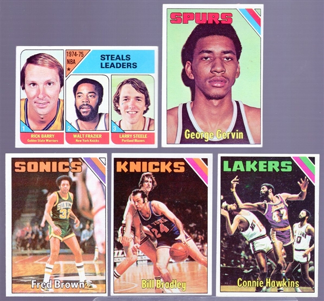 1975-76 Topps Bask- 75 Asst