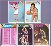 1975-76 Topps Bask- 75 Asst