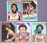 1975-76 Topps Bask- 80 Asst
