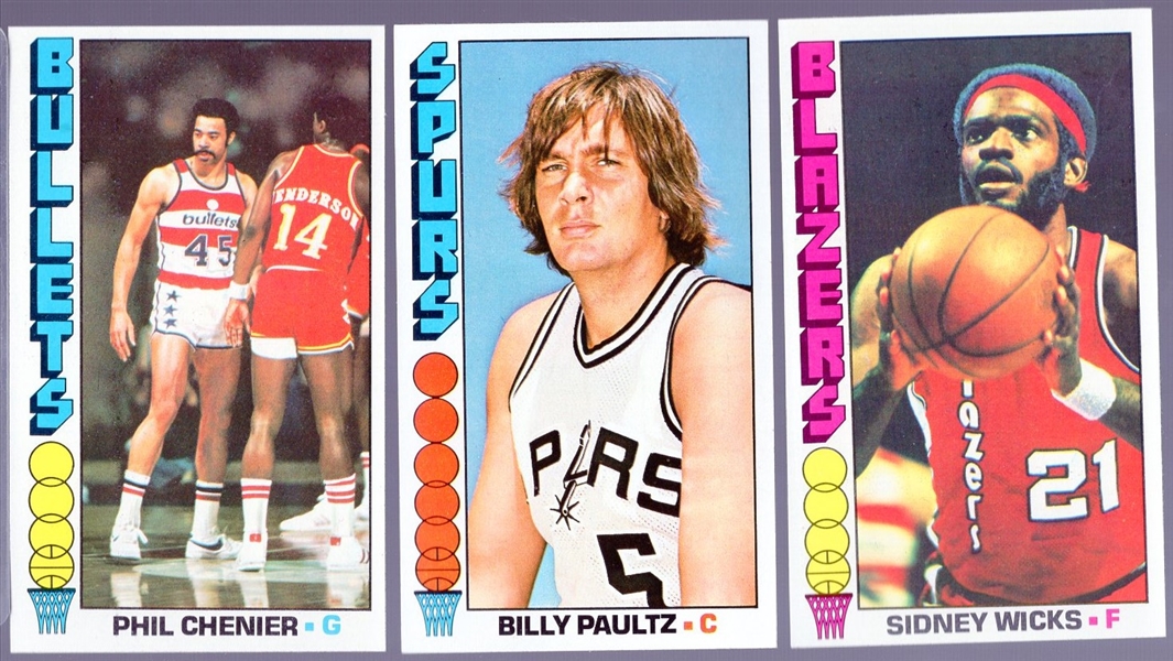 1976-77 Topps Bask- 30 Diff