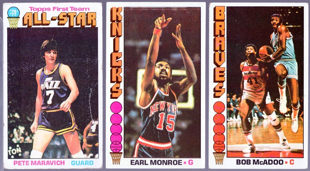 1976-77 Topps Bask- 50 Asst