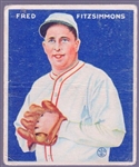 1933 Goudey Bb- #235 Fred Fitzsimmons, Giants