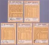 1968 Topps Bb- 5 Diff