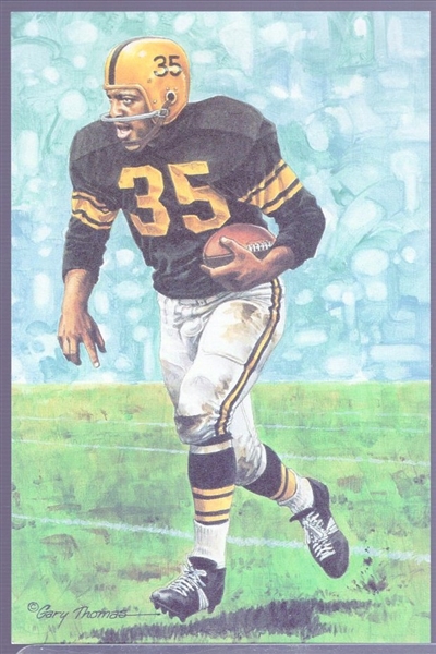1990 Goal Line Art Football Hall of Fame Cards- #45 John Henry Johnson, Steelers- 21 Cards