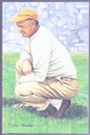 1990 Goal Line Art Football Hall of Fame Cards- #46 Walt Kiesling, Coach- 40 Cards